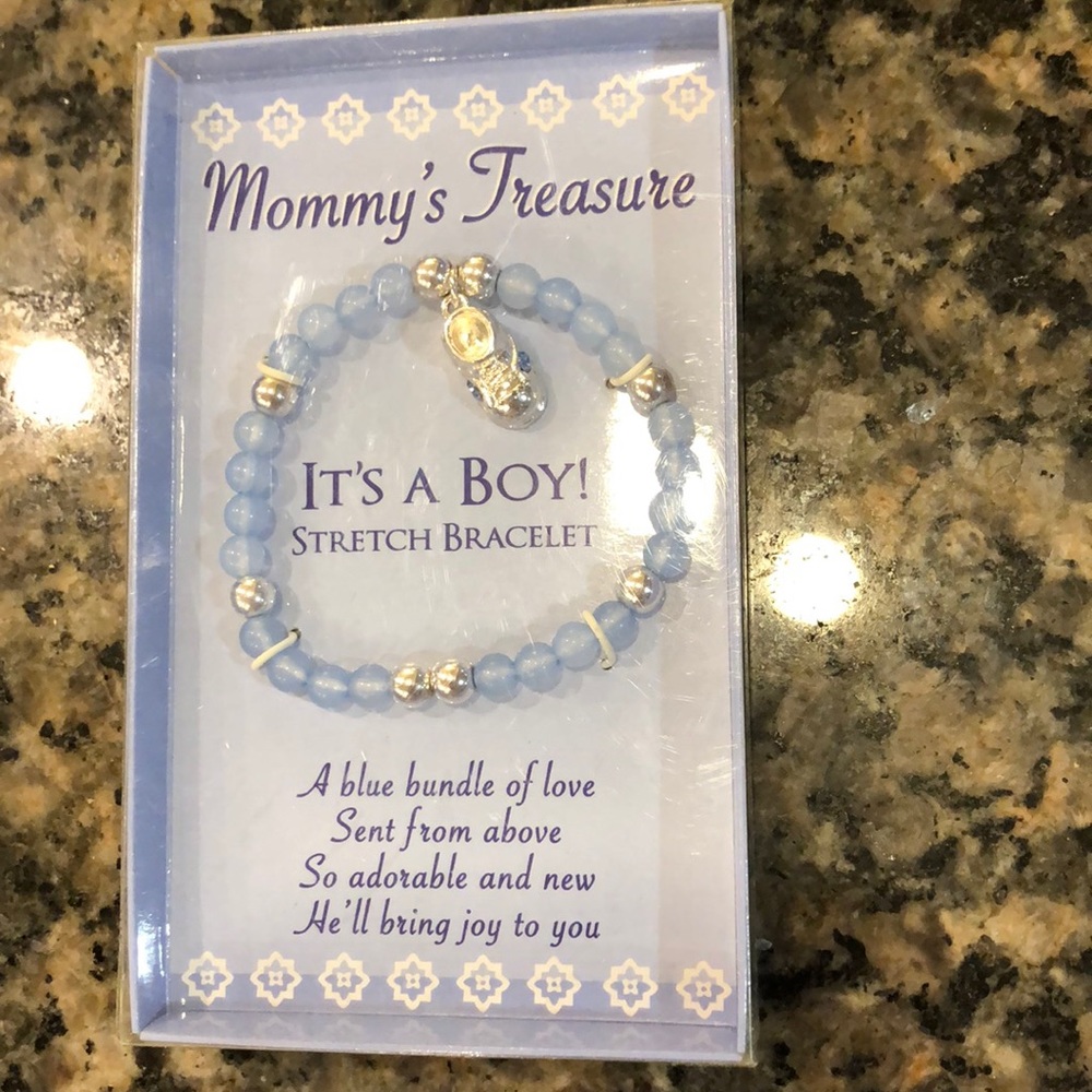 Mommy’s Treasure “it’s a Boy” bracelet